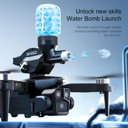 Dron K11 Max — Triple Cámara + Bolitas Hidrogel