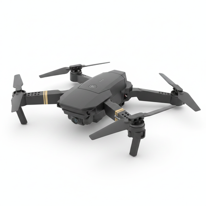 Drone E58 fondo blanco estilo catálogo